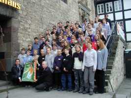 Gruppenbild Regionalwettbewerb 2001